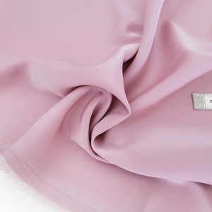 Déstock 1.8m tissu satin duchesse polyester lourd soyeux fluide rose largeur 155cm 