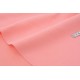 Destock 0.43m tissu jersey coton matelassé rose largeur 160cm