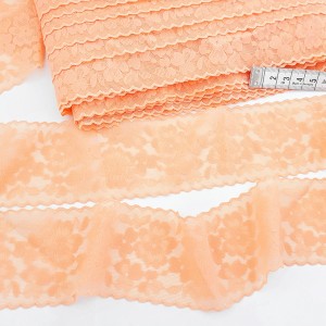 Destock 17m ruban élastique jacquard fin extra doux largeur 5.4cm