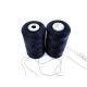 Destock lot de 2 cônes de fil mousse COATS 5000m gramax bleu nuit surjeteuse