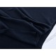 Destock 1.6m tissu jersey sweat lyocell doux fluide bleu nuit largeur 190m 