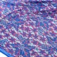 Destock 0.6m tissu dentelle de calais fin doux rose bleu largeur 150cm 