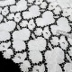Destock 0.65m tissu broderie anglaise polyester écru largeur 112cm 