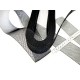 Destock 24m tresse crin en cheval à coudre noir largeur 5.2 cm