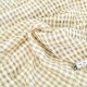 Destock 1.4m tissu mousseline gaufré doux fluide carreaux vichy largeur 145cm 