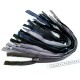 Destock 10 fermetures glissière zip séparable multicolore longueur 36-62cm