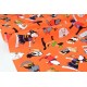 Tissu américain patchwork-les chiens déguisés pour Halloween x 50cm
