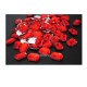 Mercerie Strass brillant dos plaqué imitation rubis 18mm x 20 pièces 