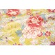 Tissu japonais fleuri fluide de lumineux