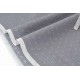Tissu américain-style japonais motif géométrique gris x 50cm 