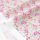 Tissu Liberty of London jersey fleuri rose collection au Japon x50cm 