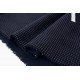 Tissu coton extra doux peau de pêche petits carreaux fond noir x 50cm 