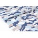 Tissu coton gabardine extensible léger camouflage x 50cm 