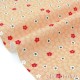 Tissu japonais fleur de cerisier sur fond beige x 50cm 