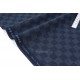 Tissu japonais SEVENBERRY traditionnel ton sur ton gris x50cm 