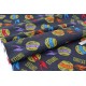 Tissu américain flanelle coton extra-doux Tortues Ninja x 50cm 