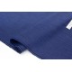 Tissu japonais coton soyeux fluide tissé teint rayures bleu blanc x 50cm 