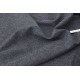 Coupon Tissu laine doux fluide gris chiné 150x150cm
