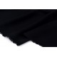 Tissu crêpe de rayonne lourd noir x 50cm 