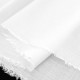 Tissu lin viscose extra doux fluide blanc légèrement cassé x 50cm 