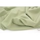 Tissu percal viscose polyester extra doux fluide olive - coupon 150x150cm