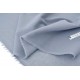 Tissu voile de coton fin doux gris x 50cm 