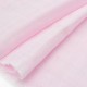 Tissu double gaze coton extra doux rose x 50cm 