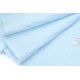 Tissu double gaze coton extra doux bleu x 50cm 