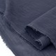 Tissu voile de coton crépon extra doux gris foncé x 50cm