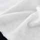 Tissu chevron lin et coton souple blanc cassé x 50cm 
