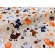 Tissu américain patchwork chat joyeux x 50cm 
