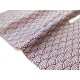 Tissu japonais coton vague Seigaiha prune x 50cm 