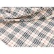 Destock 2m tissu coton tartan écossais carreaux style burberry largeur 143cm 