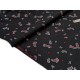 Tissu japonais sevenberry popeline motif paisley cachemire x 50cm 