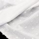 Destock 2.1m tissu viscose plumetis extra doux blanc largeur 152cm