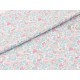 Tissu liberty tana lawn betsy rose grise bleu 0.5m