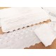 Déstock 7m broderie anglaise coton douce blanche largeur 9cm