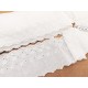 Déstock lot 6m broderie anglaise coton douce blanche largeur 9cm