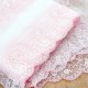 Destock lot 7.1m dentelle tulle brodé broderie fine haute couture largeur 22.5cm