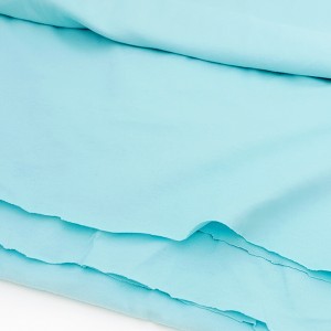 Destock 1.05m tissu jersey coton extra-doux turquoise largeur 180cm