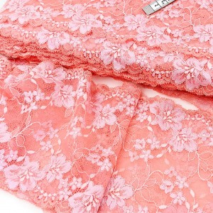 Déstock 5m dentelle élastique lingerie haute couture satinée largeur 16.5cm