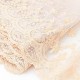 Destock lot 5.5m dentelle tulle brodé broderie coton doux largeur 23cm