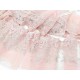 Destock 9.3m dentelle tulle brodé broderie lourde haute couture largeur 17cm