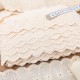 Déstock 13.7m broderie anglaise coton vanille largeur 5cm