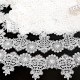 Destock lot 18.8m dentelle guipure douce haute couture largeur 7.2cm