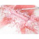 Destock 7.2m dentelle tulle brodé broderie guipure haute couture largeur 23cm