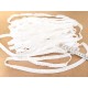 Destock 16.5m ruban élastique froufrou doux blanc largeur 1.2cm