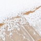 Destock 5.6m dentelle tulle brodé broderie blanche largeur 13cm