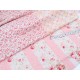 Destock 1.4m tissu japonais coton patchwork fleuri largeur 113cm