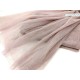 Déstock 3.2m tissu tulle souple beige paillettes argentées largeur 140cm